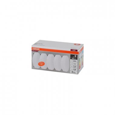 Фотография товара 'Osram 4058075584174 Выгодный пак LED VALUE 5 штук GX53 10Вт 4000К'