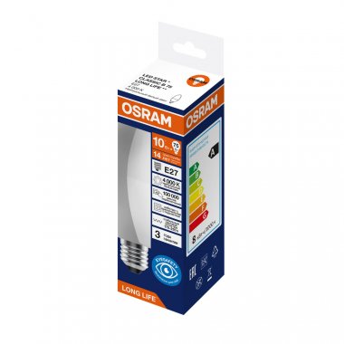 Фотография товара 'Osram 4099854186844 Лампа светодиодная LED Star свеча, 806лм, 9Вт'