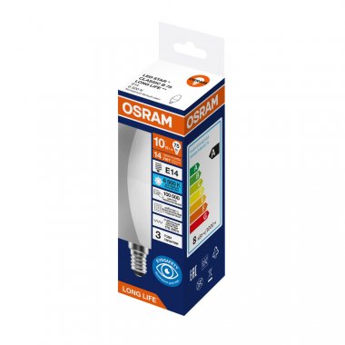 Фотография товара 'Osram 4099854186936 Лампа светодиодная LED Star свеча, 806лм, 9Вт'
