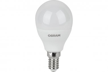 Фотография товара 'Osram 4058075579743 Светодиодная лампа LED Value шар (P) 10Вт 4000К E14'