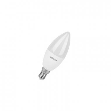 Фотография товара 'Osram 4058075579033 Светодиодная лампа LED Value свеча (B) 7Вт 6500К E14'