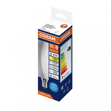 Фотография товара 'Osram 4099854186813 Лампа светодиодная LED Star свеча, 806лм, 9Вт'