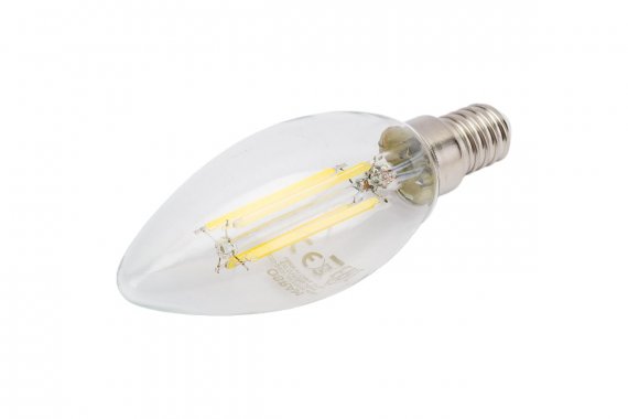 Фотография товара 'Osram 4058075230385 Светодиодная филаментная лампа LED STAR свеча (B) 5Вт 4000К'