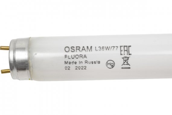 Фотография товара 'Osram 4058075402805 Линейная люминесцентная лампа FLUORA T8 36Вт G13'